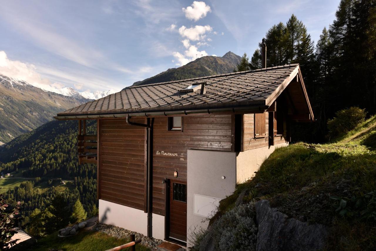 Chalet Mousseron Villa Grimentz Exterior photo
